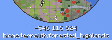 Terralith, Incendium, Nullscape Biomes Names screenshot