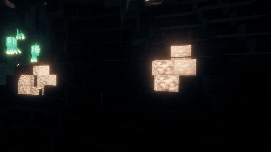 Glowing Fake Ores screenshot