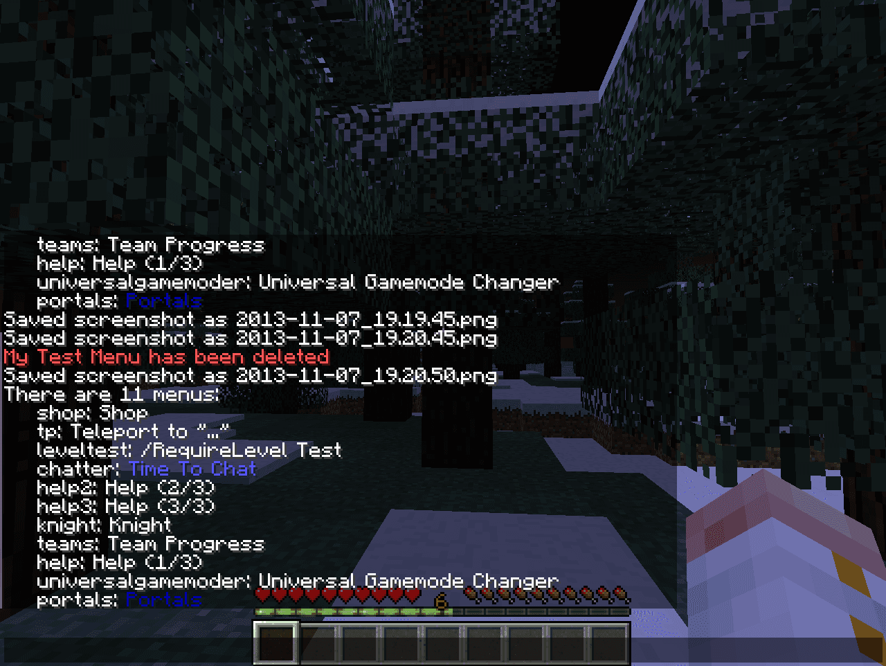CreateYourOwnMenus screenshot