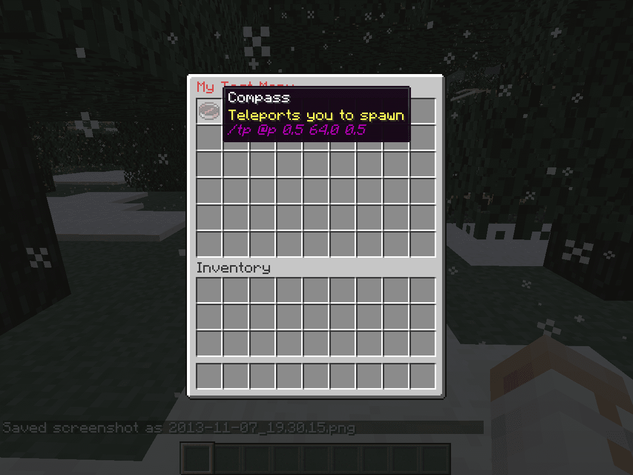 CreateYourOwnMenus screenshot