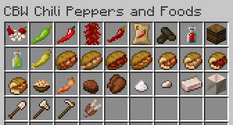 CBW Chili Peppers and Foods screenshot