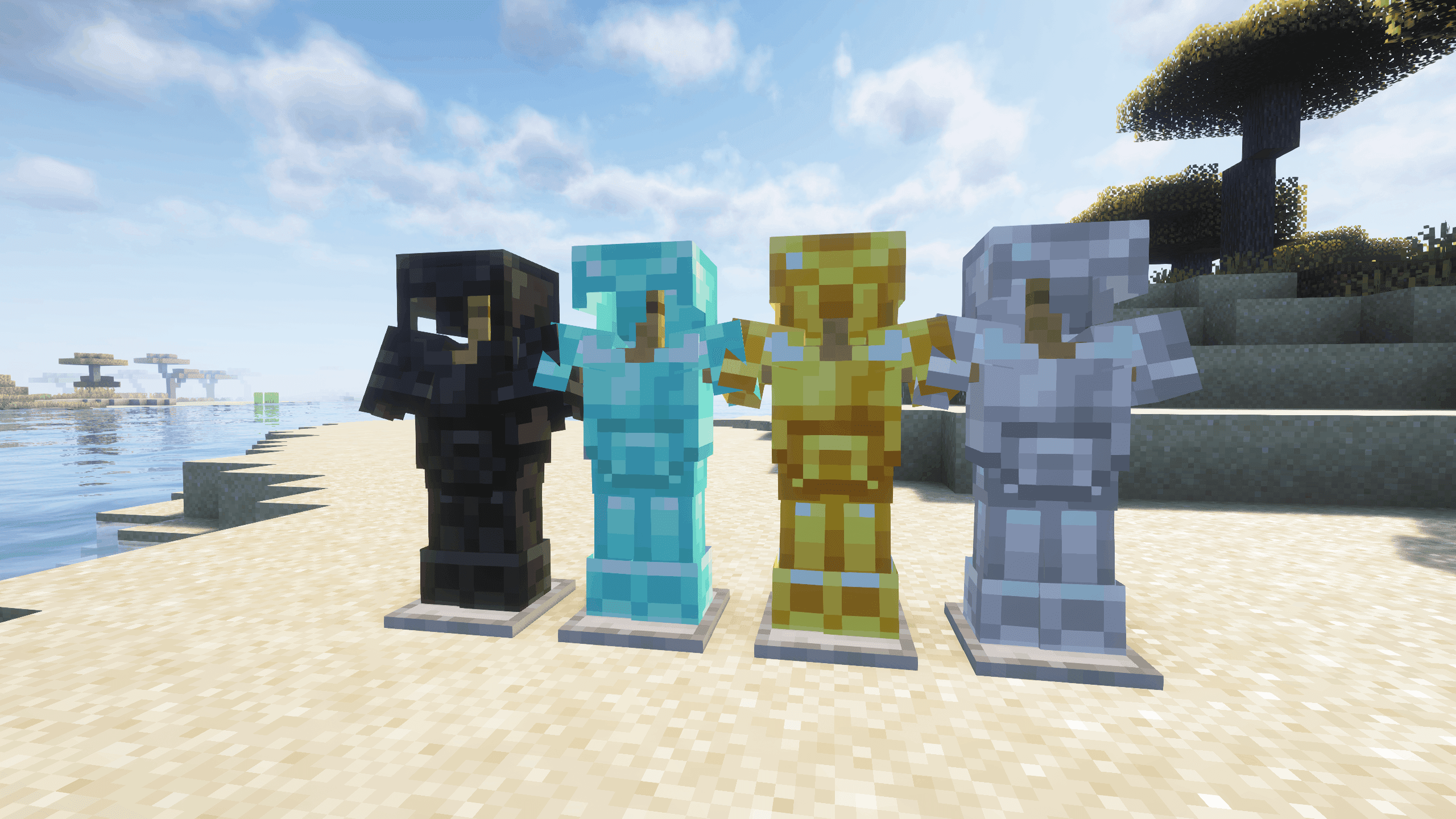 Exclusive Weapons, Armor and Tools screenshot