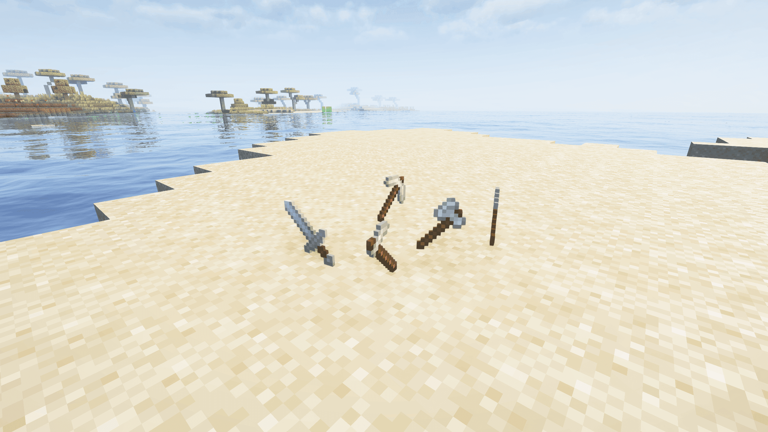 Exclusive Weapons, Armor and Tools screenshot