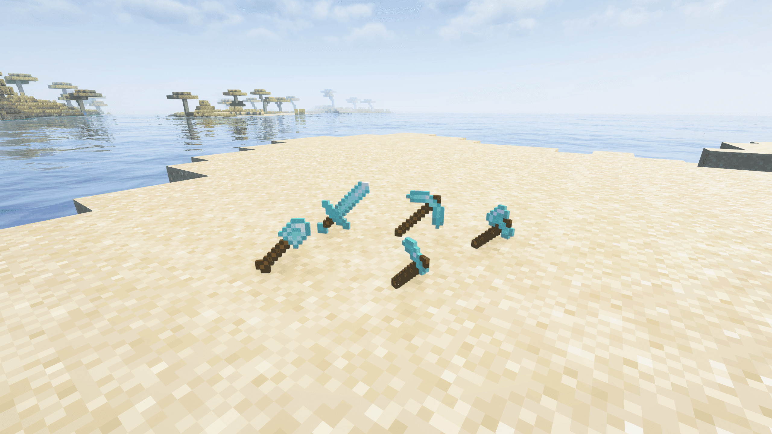 Exclusive Weapons, Armor and Tools screenshot