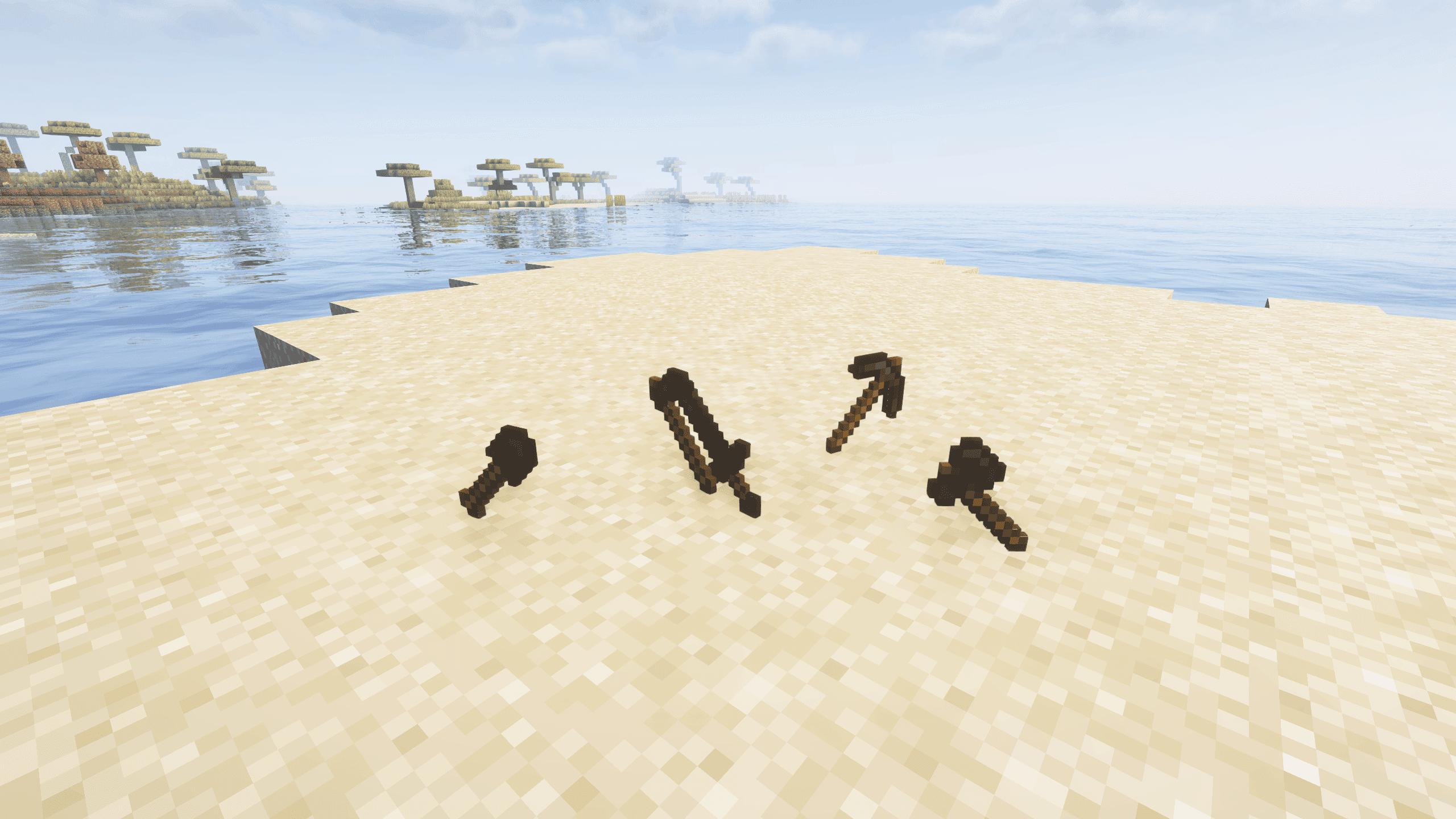 Exclusive Weapons, Armor and Tools screenshot