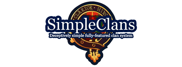 SimpleClans screenshot