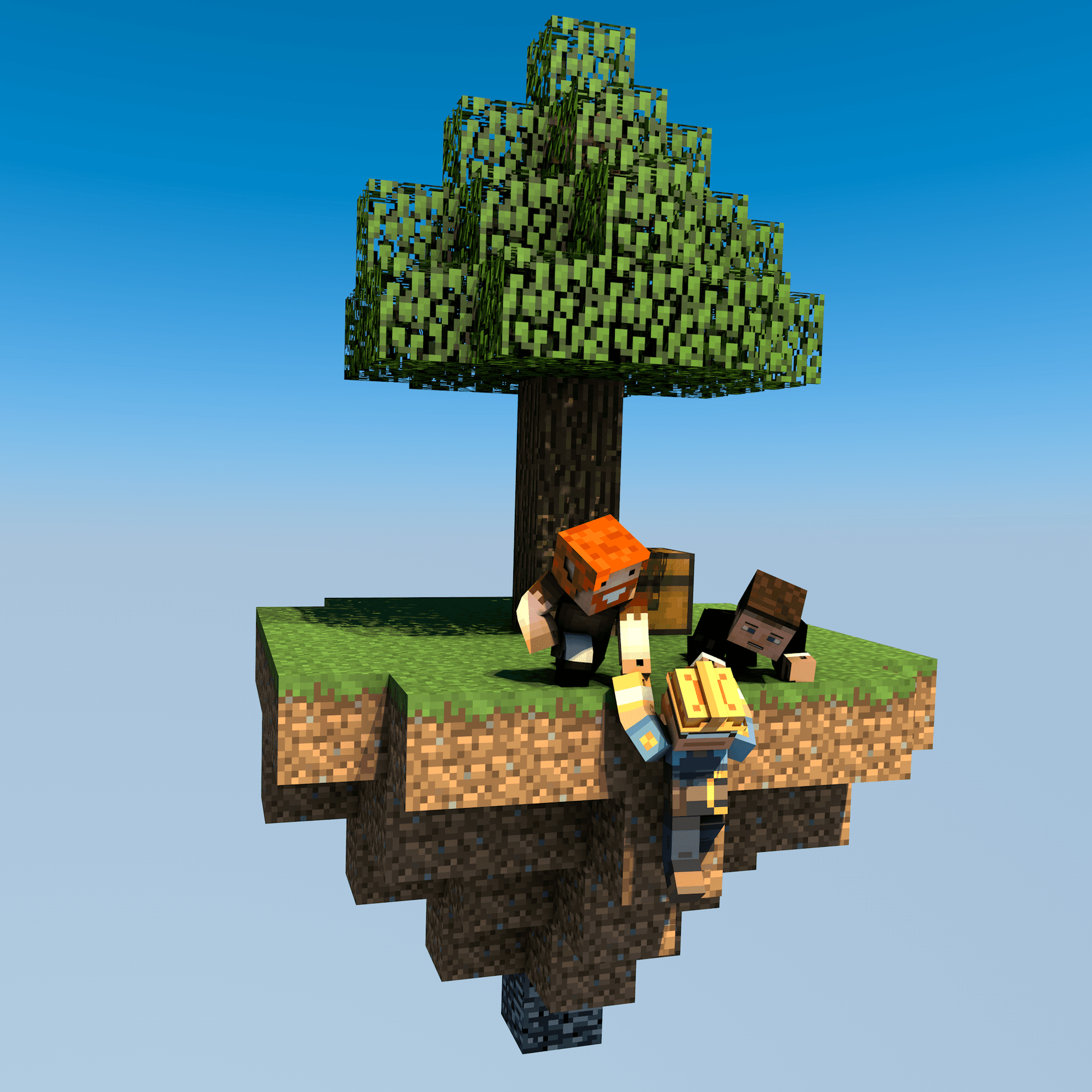uSkyBlock screenshot