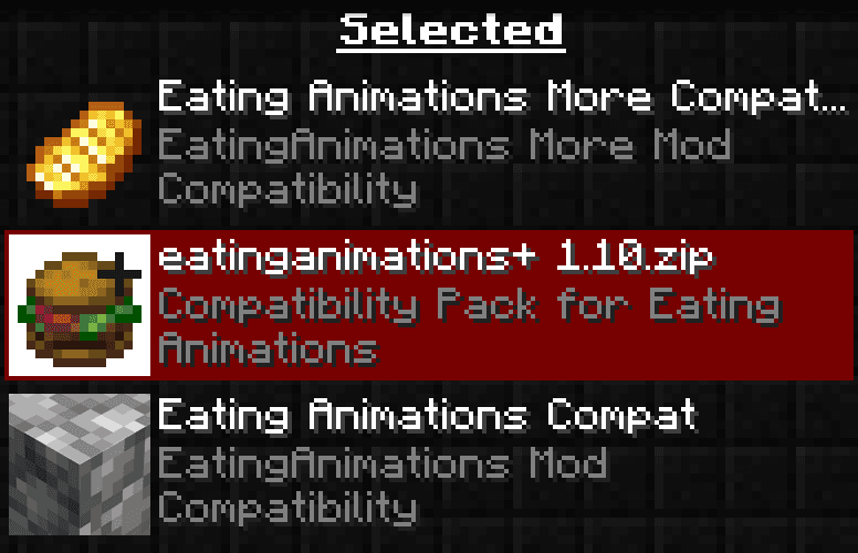 Eating Animations More Mod Compatibility [FORGE/NEOFORGE] screenshot