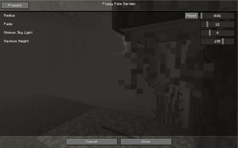 Foggy Pale Garden (FPG) x Polytone screenshot