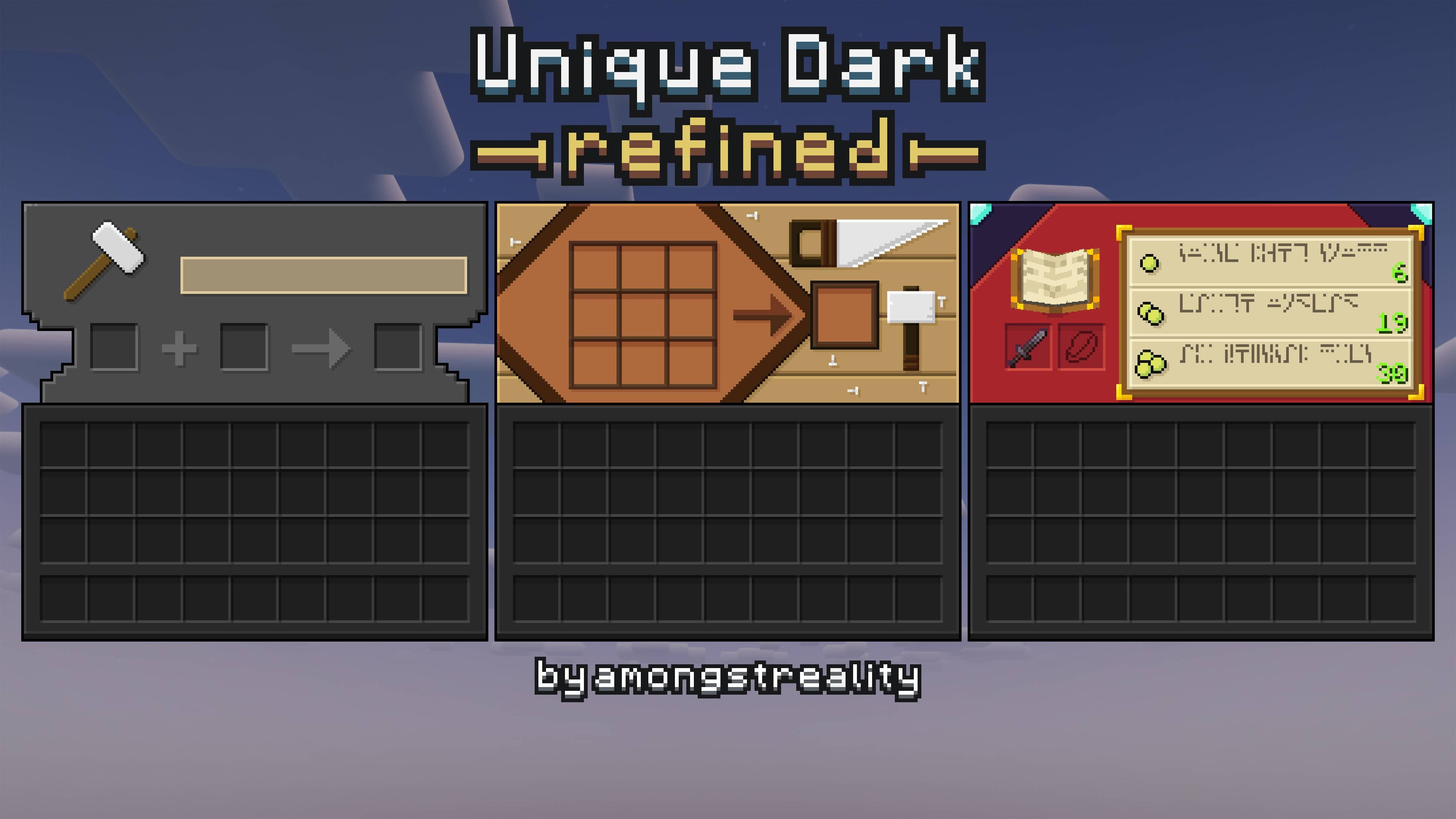 Unique Dark Refined screenshot
