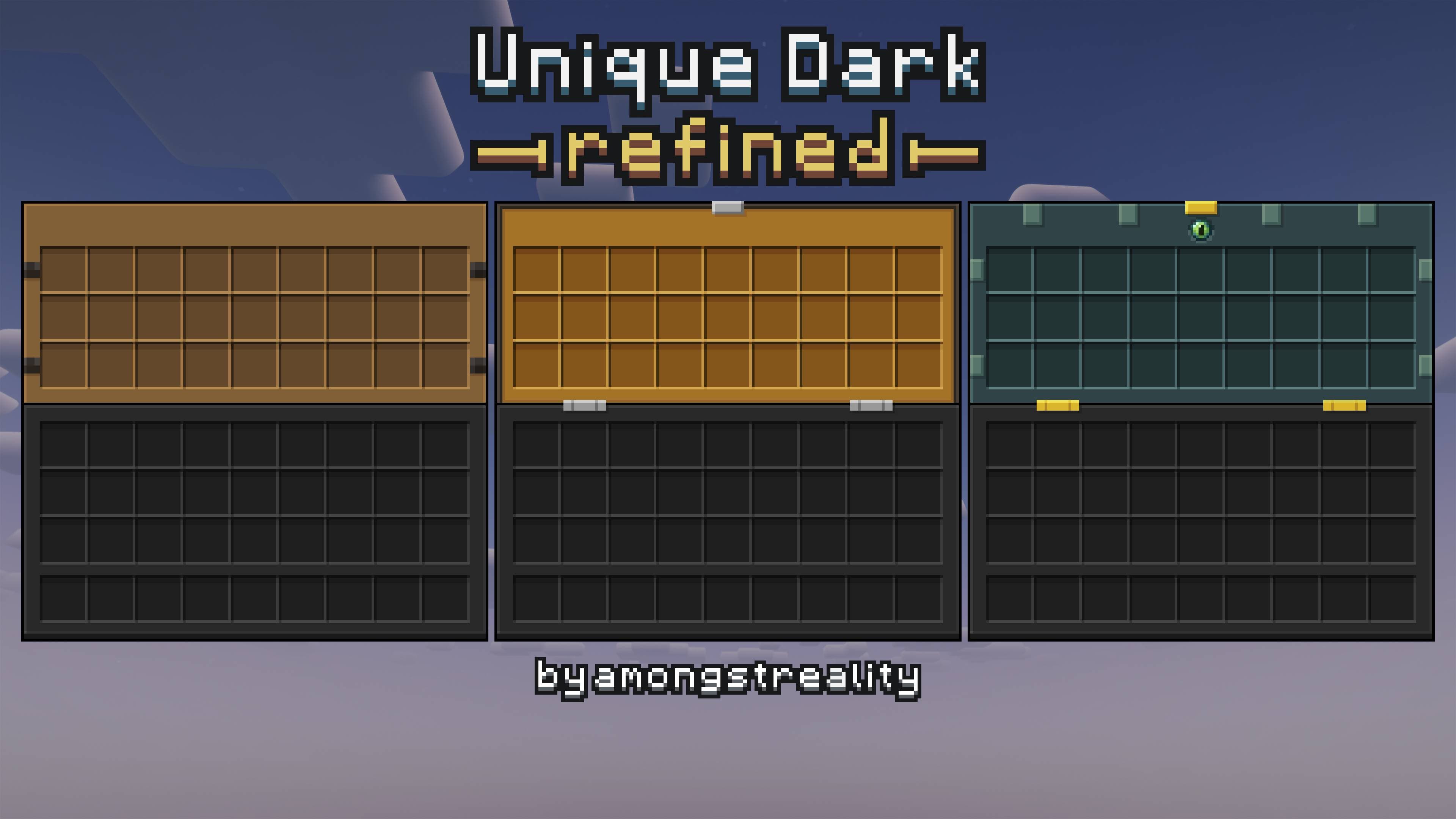 Unique Dark Refined screenshot