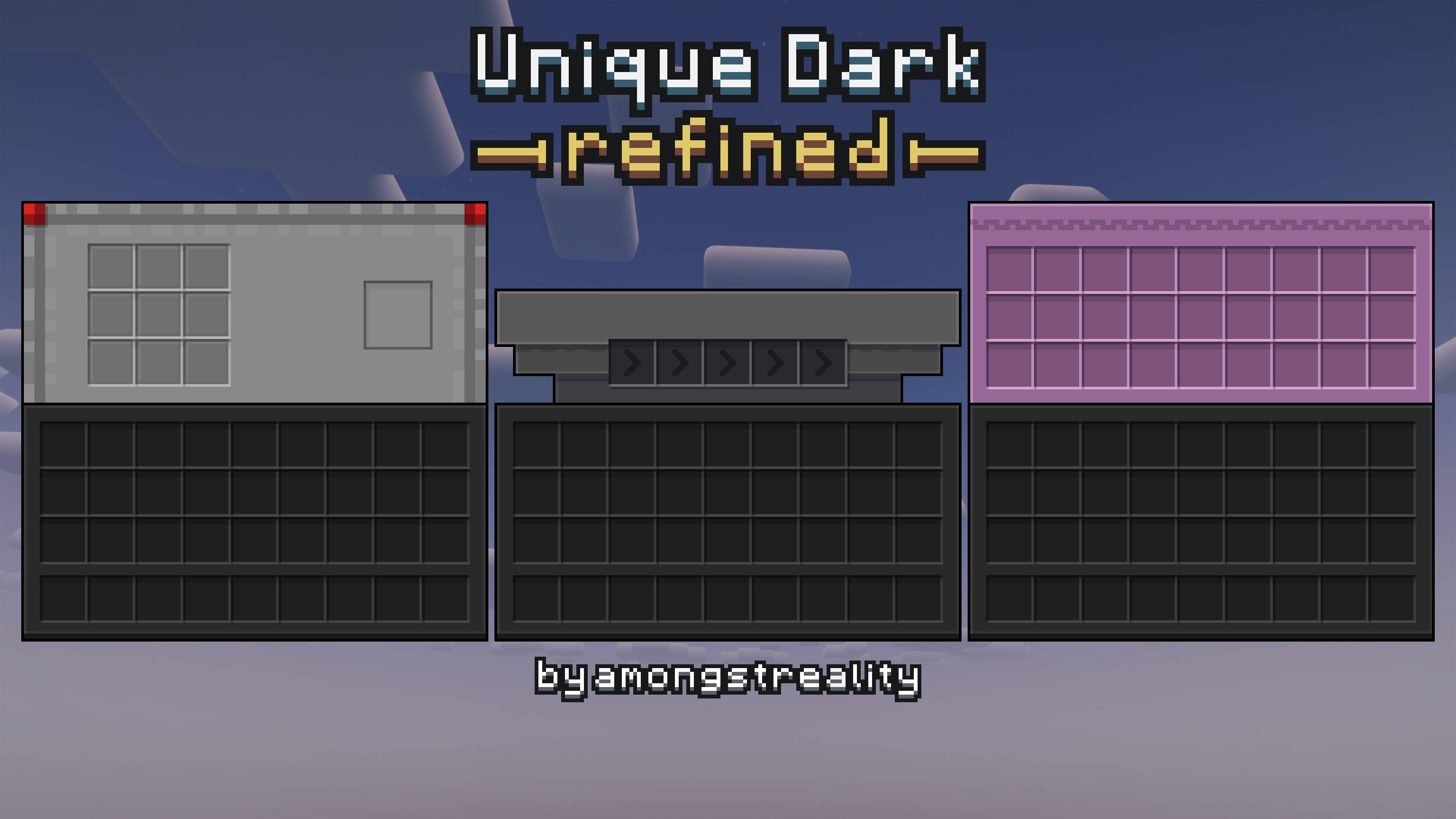 Unique Dark Refined screenshot