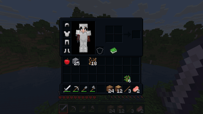 🌙 Night UI - A Dark Themed Resource Pack screenshot
