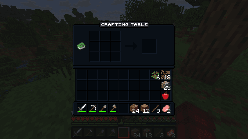 🌙 Night UI - A Dark Themed Resource Pack screenshot