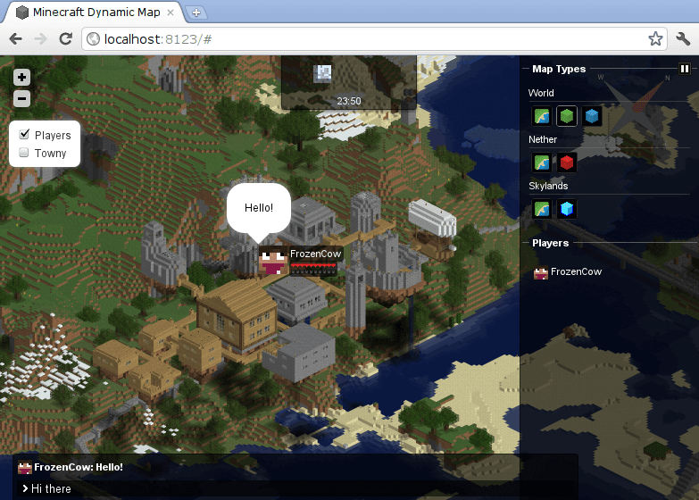 Dynmap® screenshot