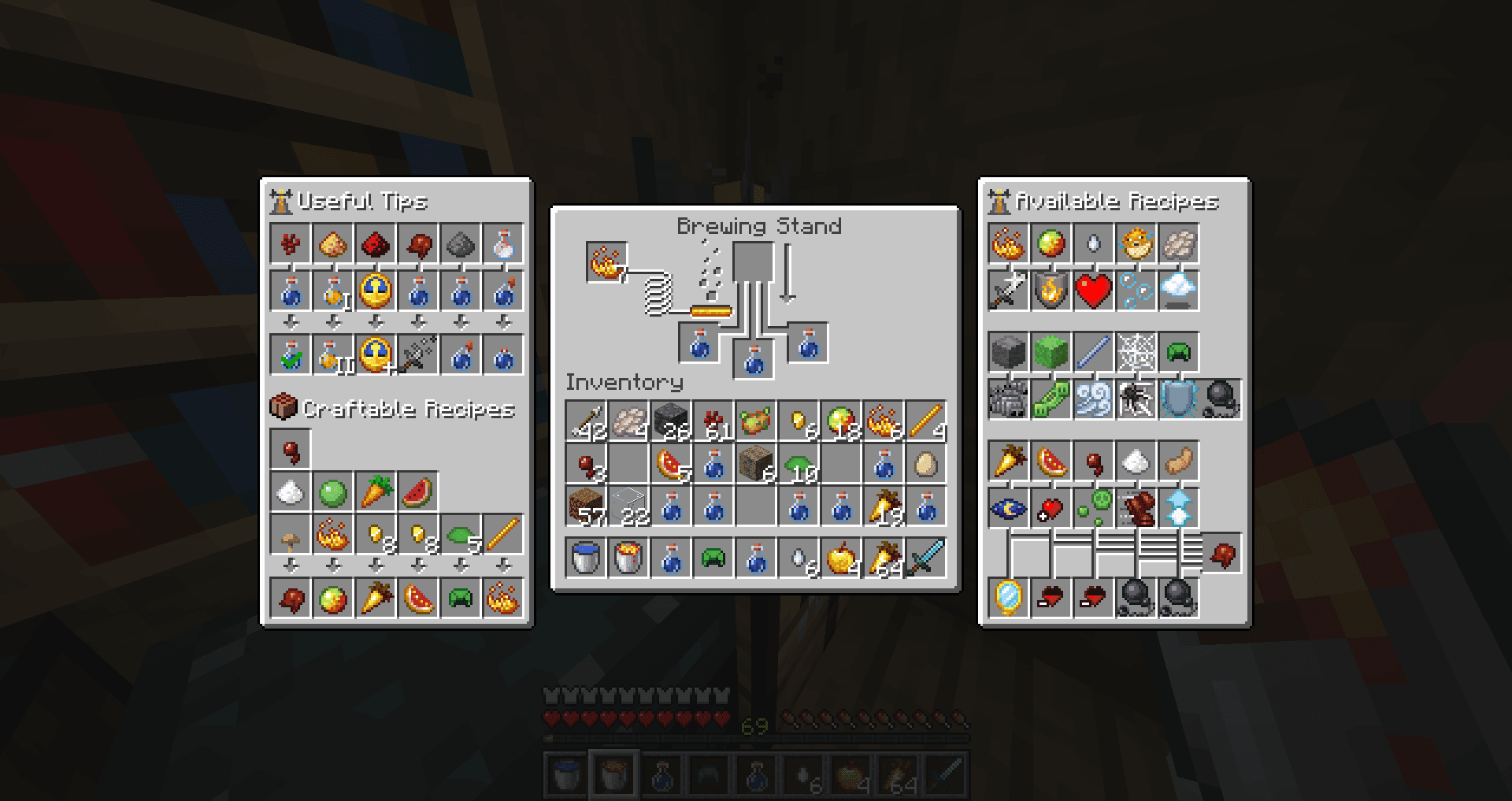 Potion Recipes: Vanilla Edition! screenshot