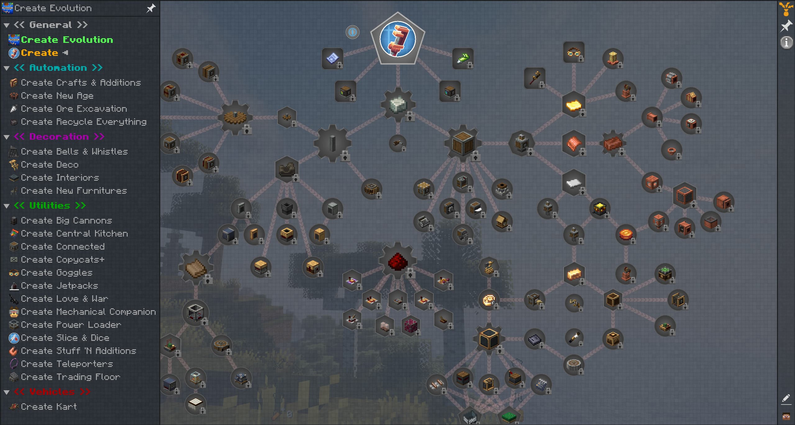 Create Evolution - With Quests! | +45 Create Addons & Create Aeronautics [NEW 1.21.1] screenshot