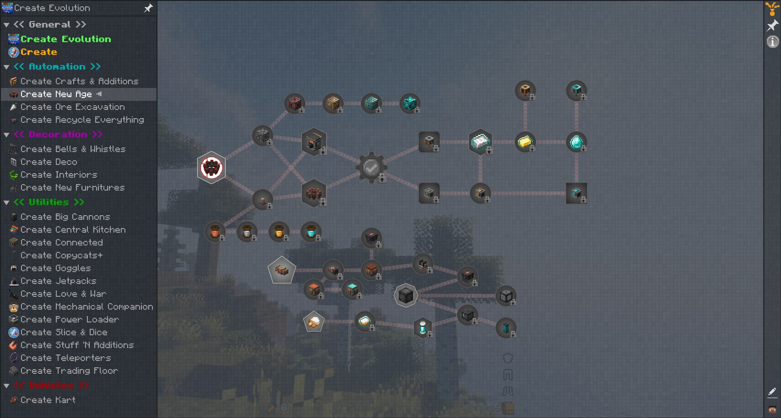 Create Evolution - With Quests! | +45 Create Addons & Create Aeronautics [NEW 1.21.1] screenshot