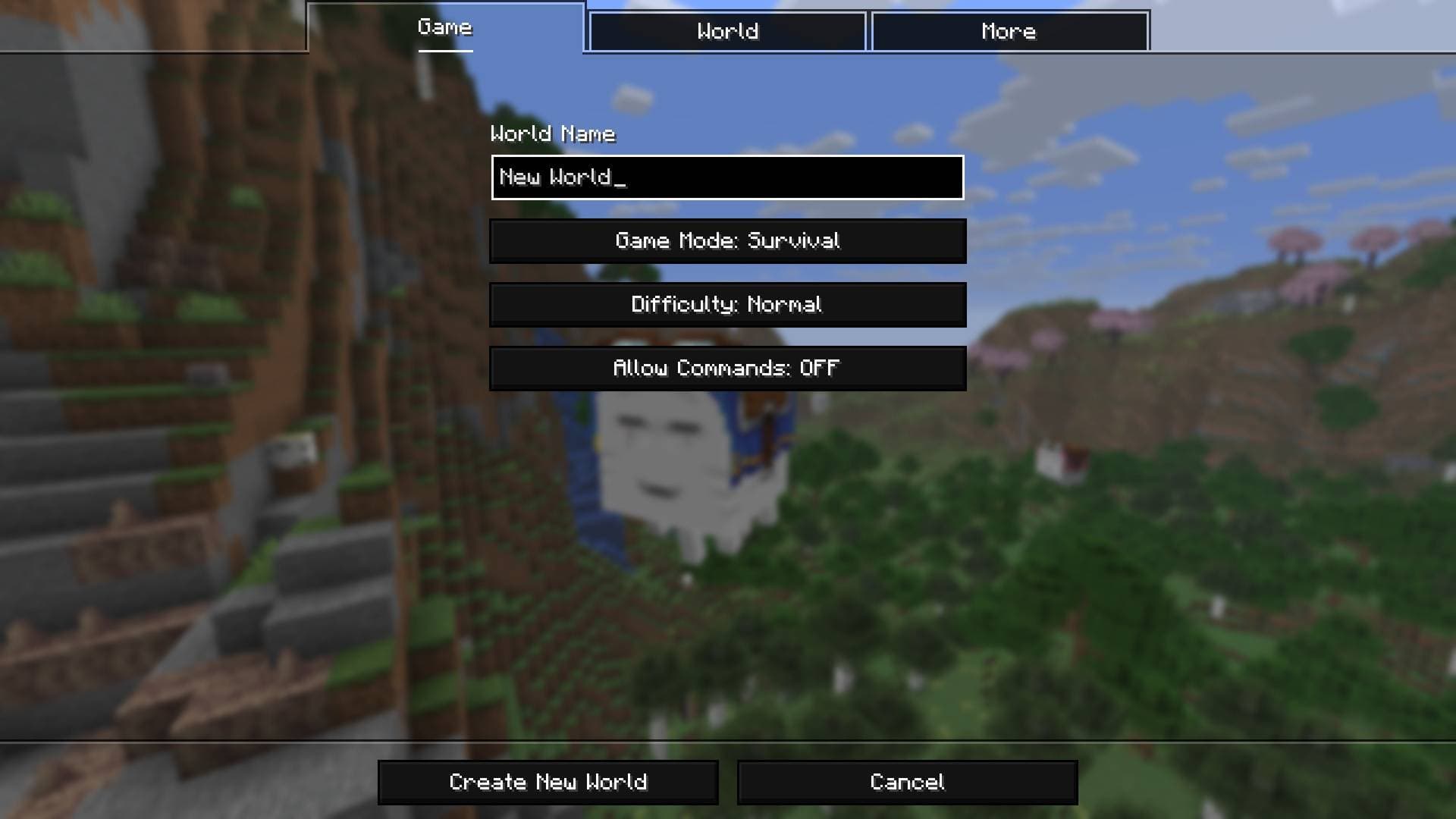 OLEDcraft screenshot