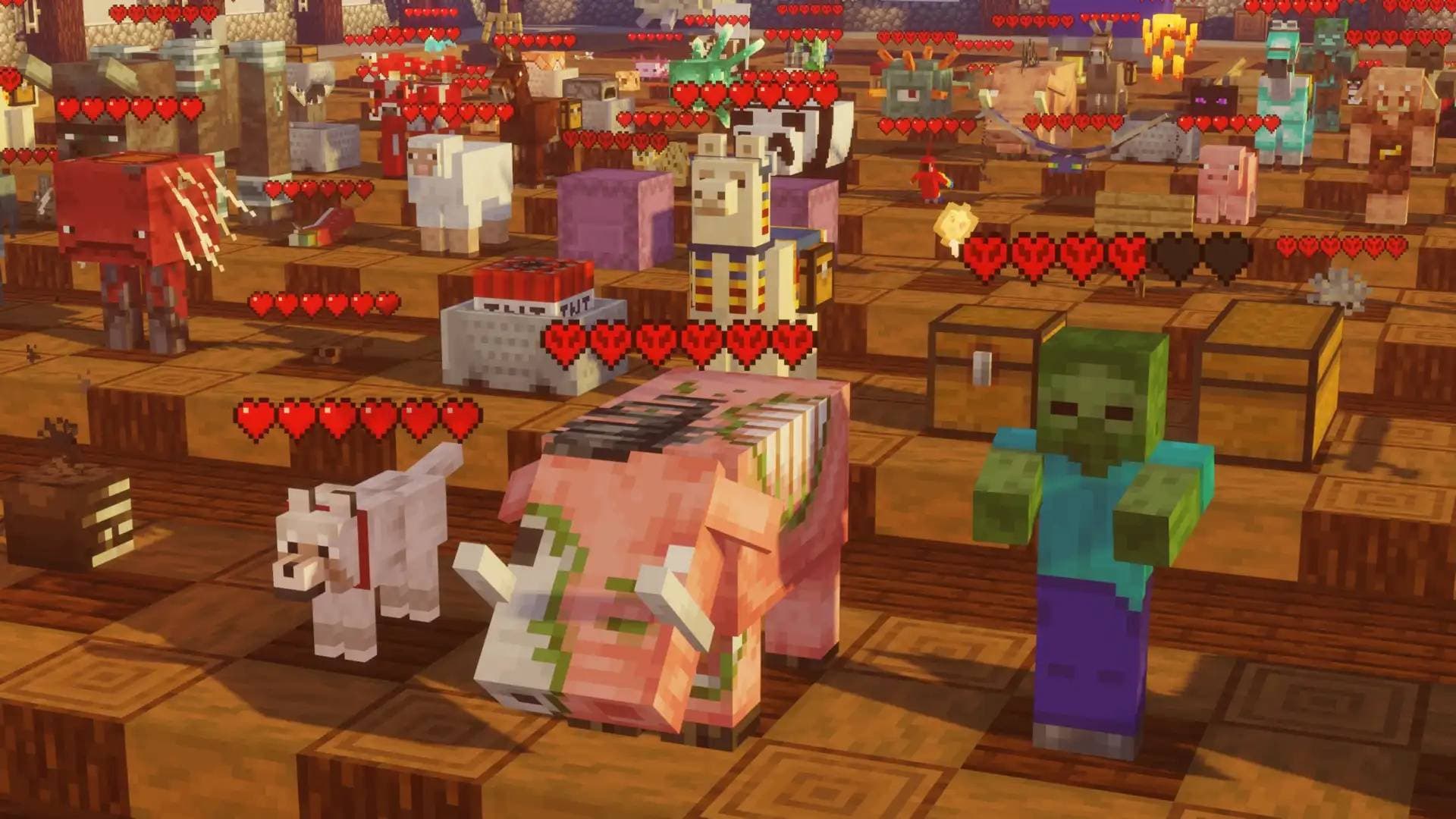 Entity Healthbars: Hearts screenshot