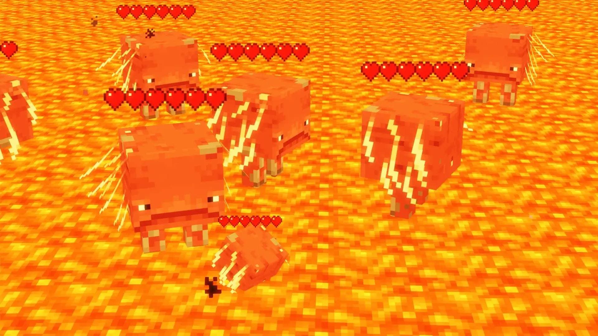 Entity Healthbars: Hearts screenshot
