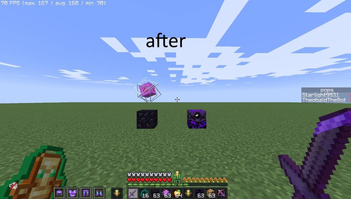 cpvp pack for begginers: Minecraft resource pack for 1.21.11