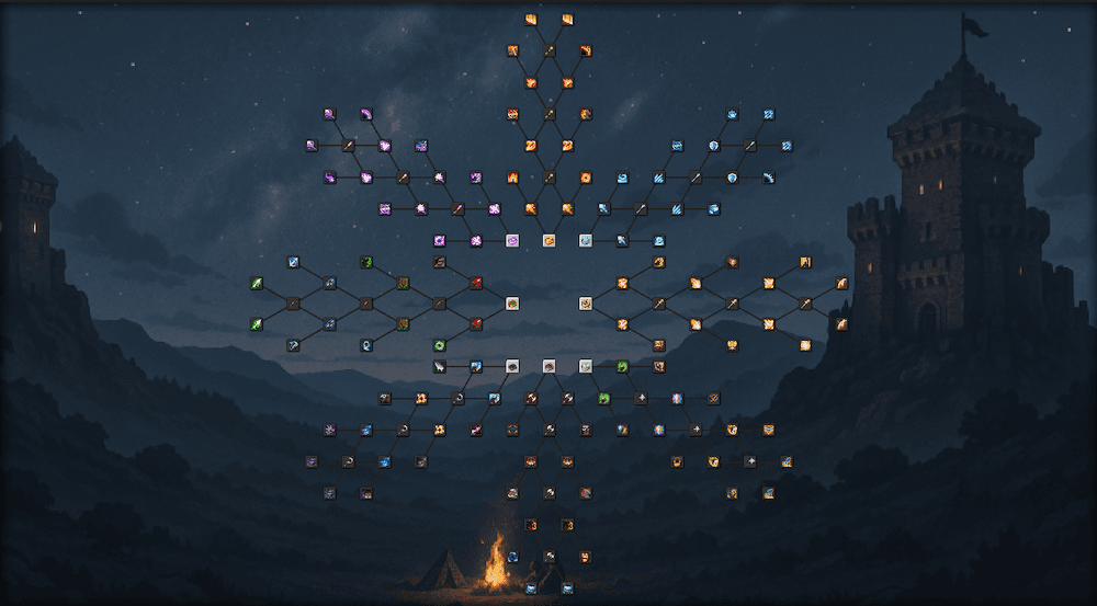 Skill Tree (RPG Series) screenshot
