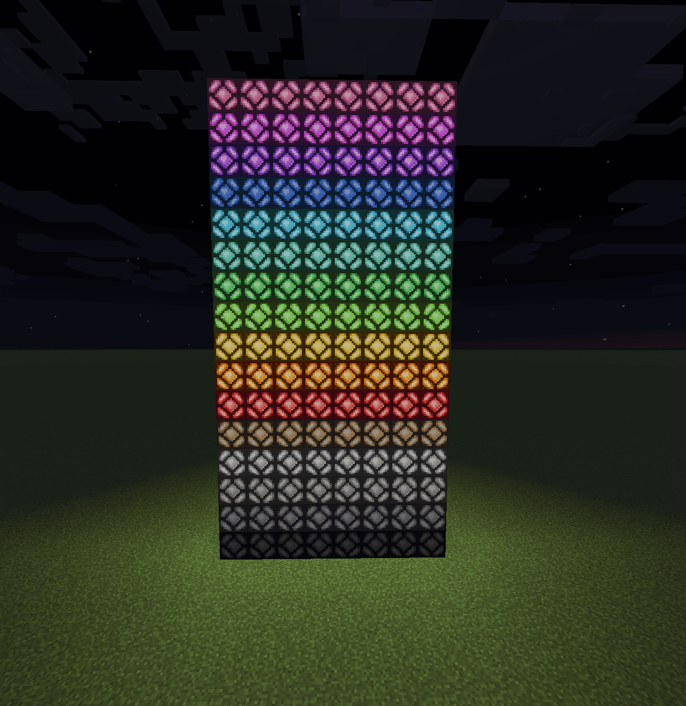 Colorful Redstone Lamps screenshot