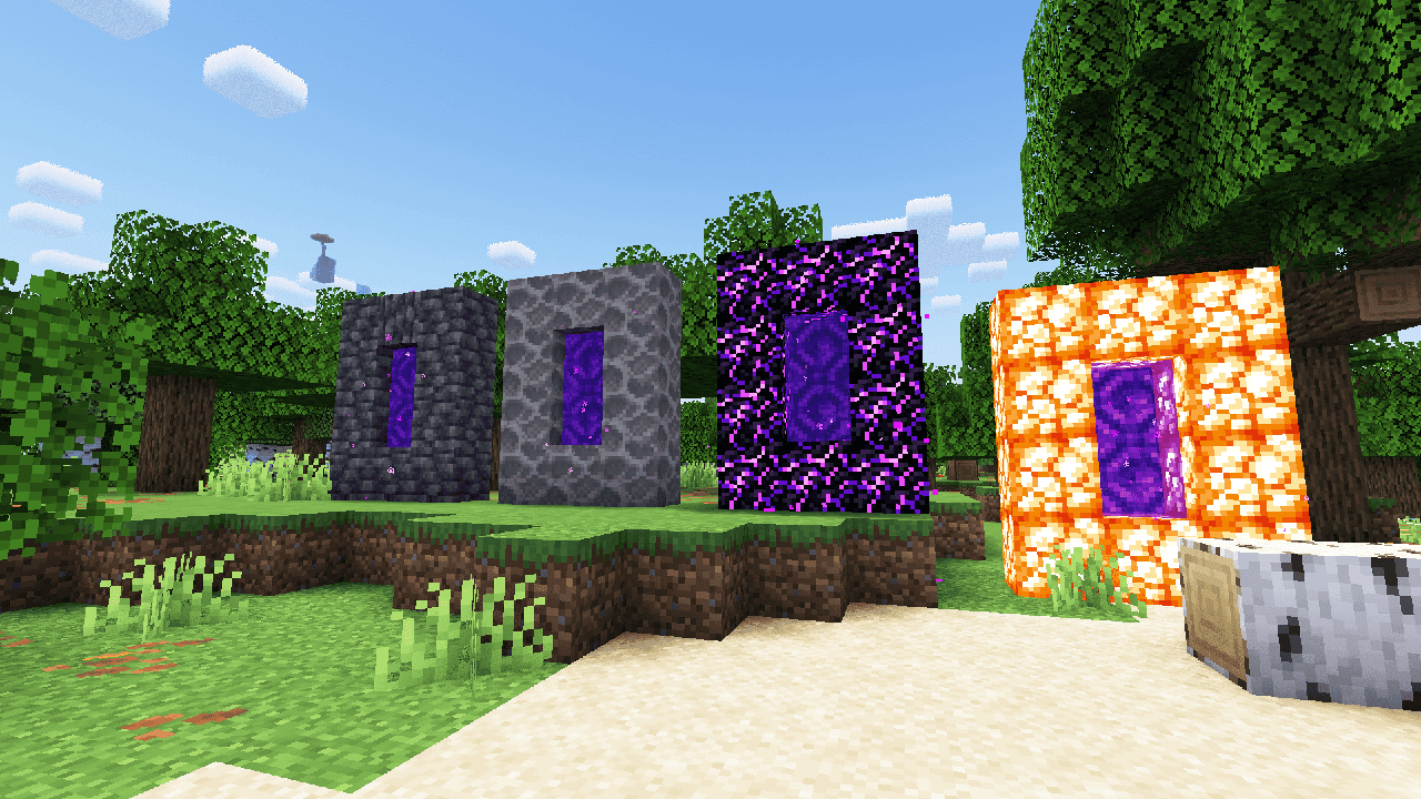 Portals  (Fabric/Forge/NeoForge/Quilt) screenshot