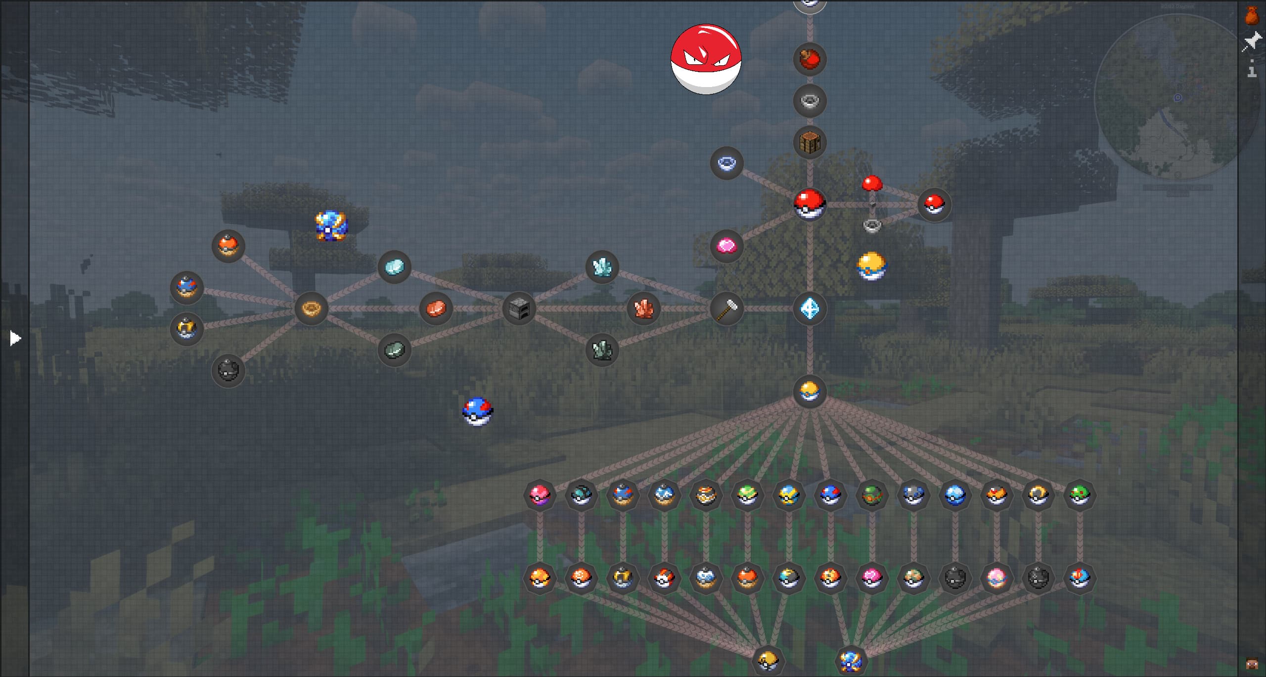 Immersive Pixelmon - A New Pokemon Era (with Distant Horizons, Pixelmon & Quests) screenshot