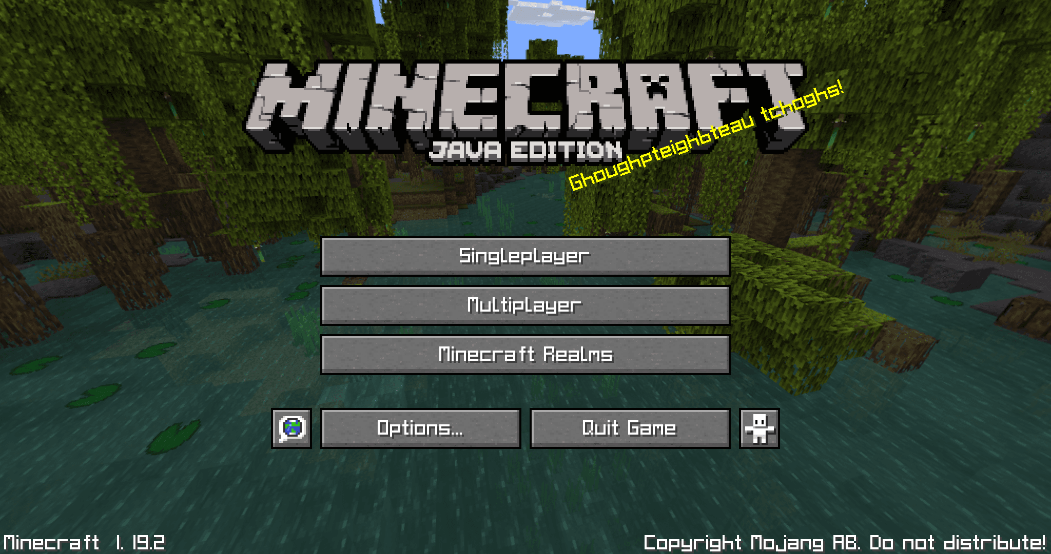Blocky Font (MC Deluxe) screenshot