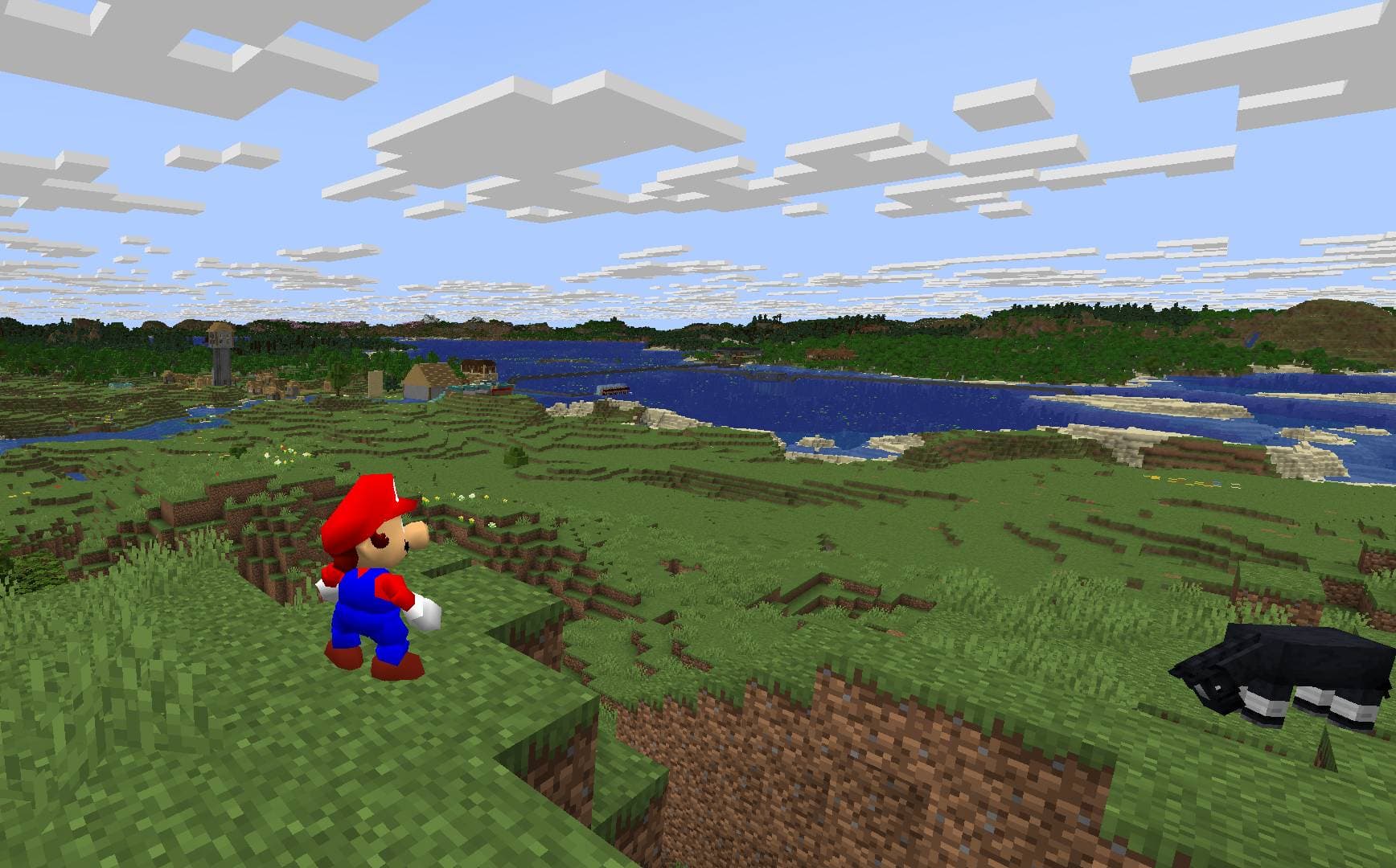 Super Mariocraft 64 screenshot