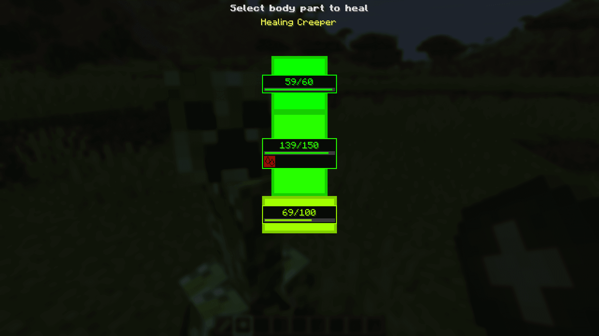 Medical system screenshot