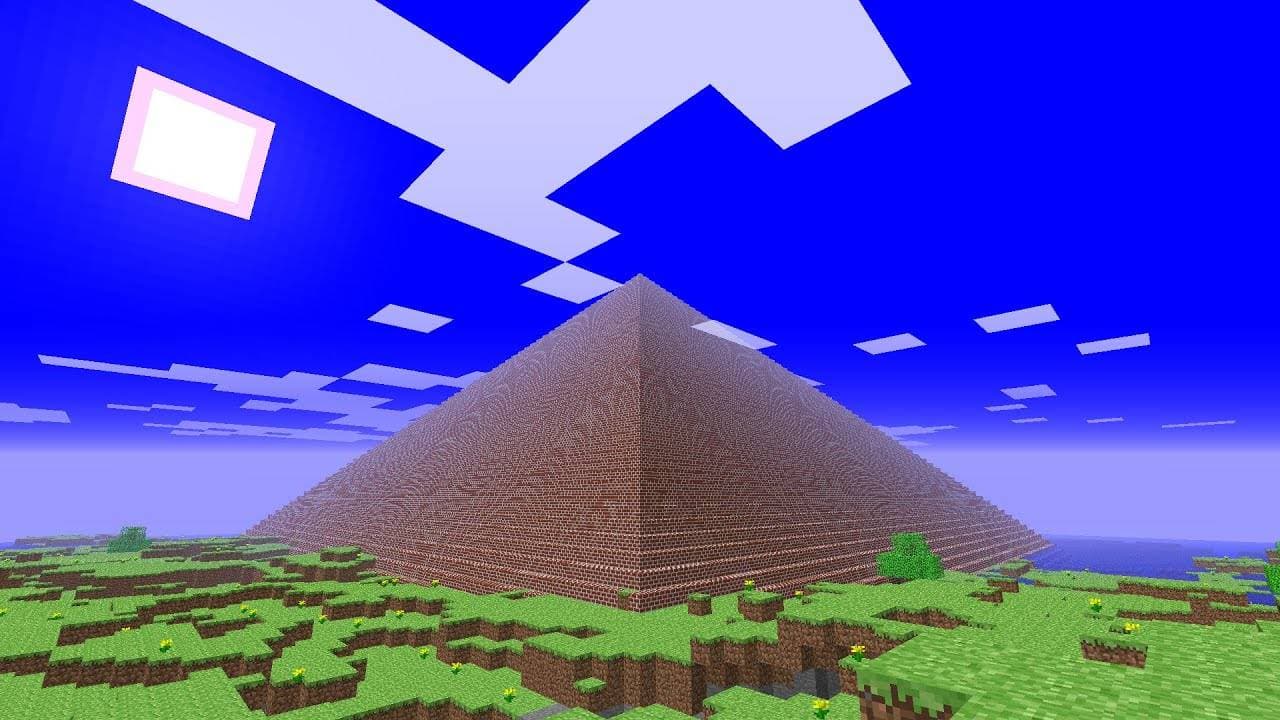 Brick Pyramid Infdev - UpPort screenshot
