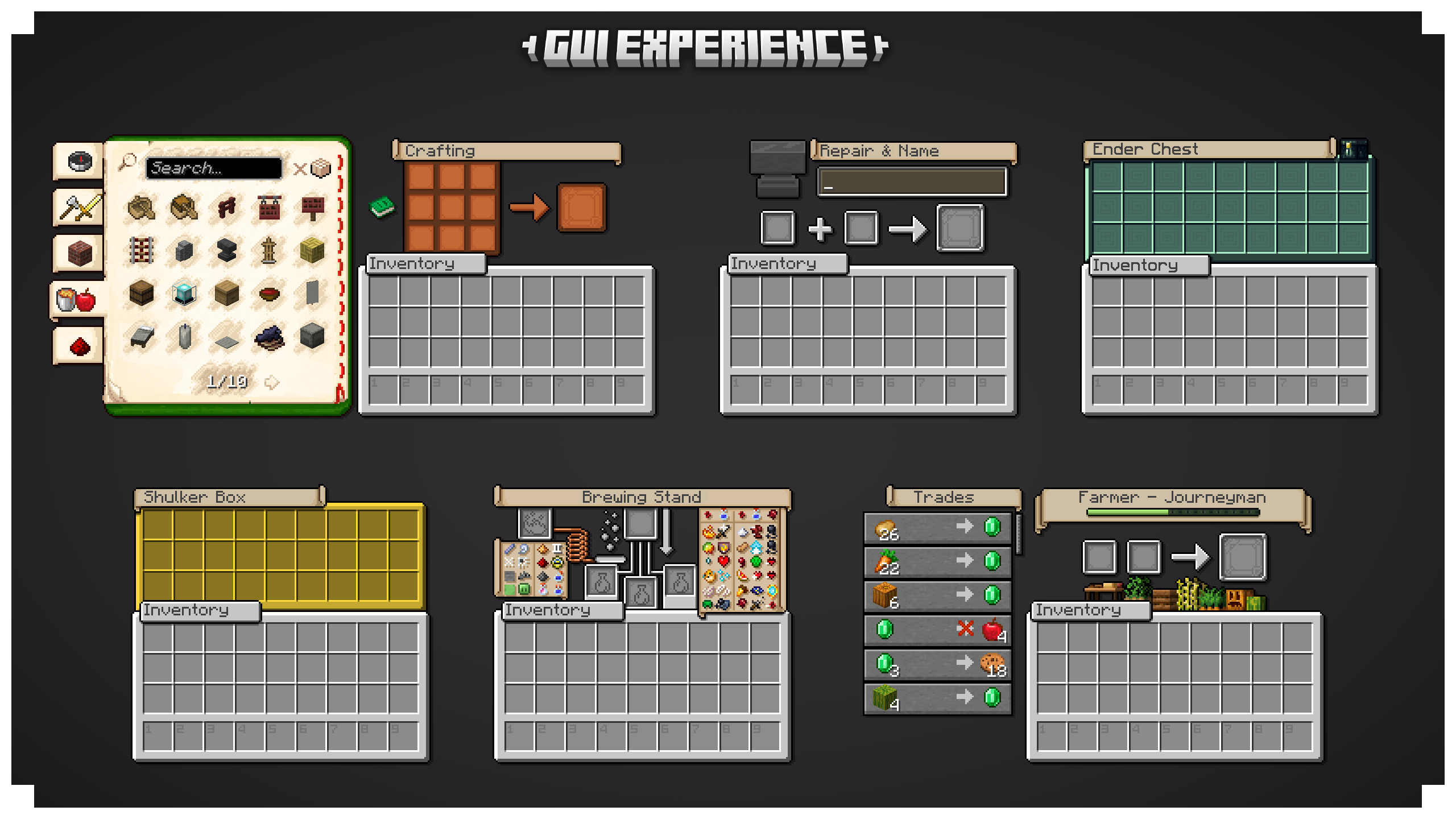 GUI Experience+ screenshot