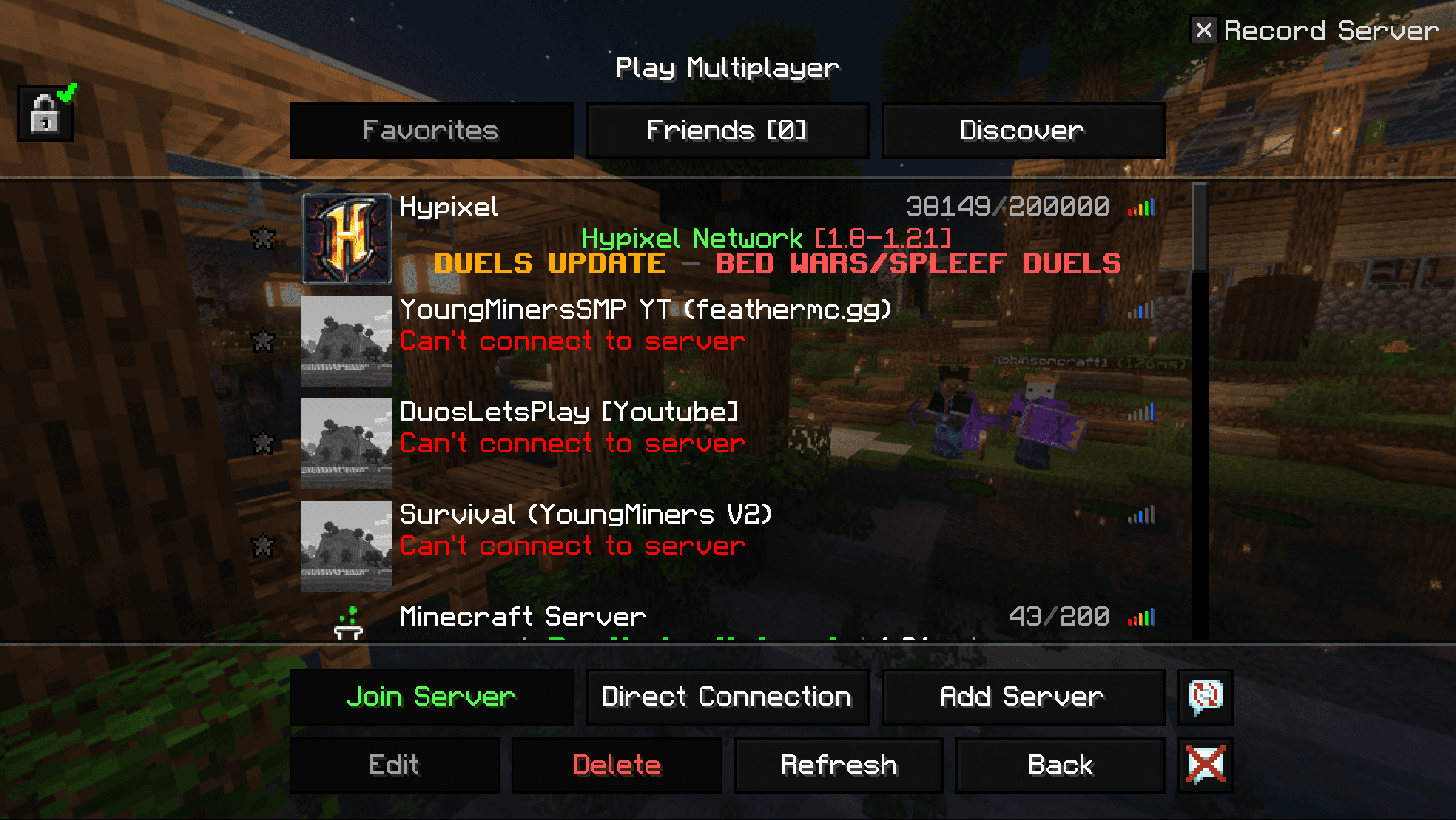 SharpFonts [64x] (GUI Scale dependant) screenshot