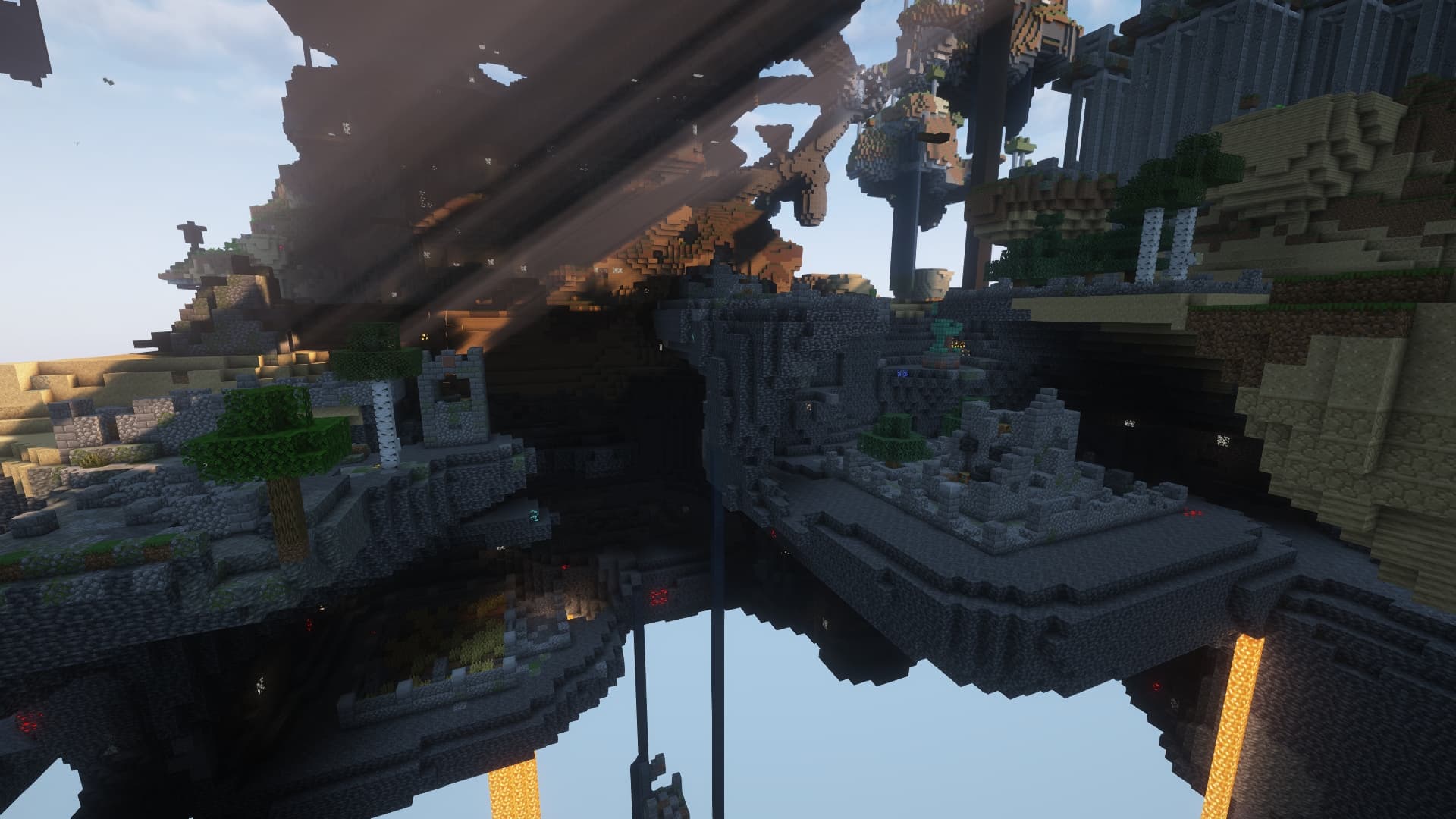 Over the Sky | Floating Islands, Mobs and Many Secrets! screenshot