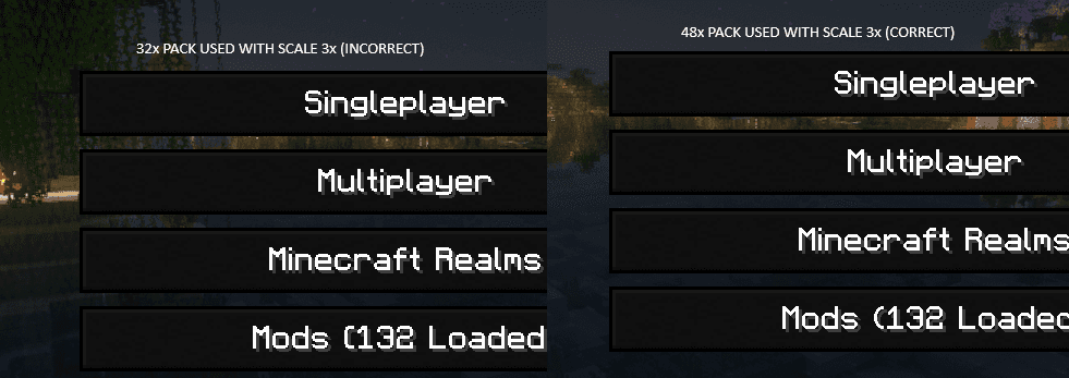 SharpFonts [32x] (GUI Scale Dependant) screenshot