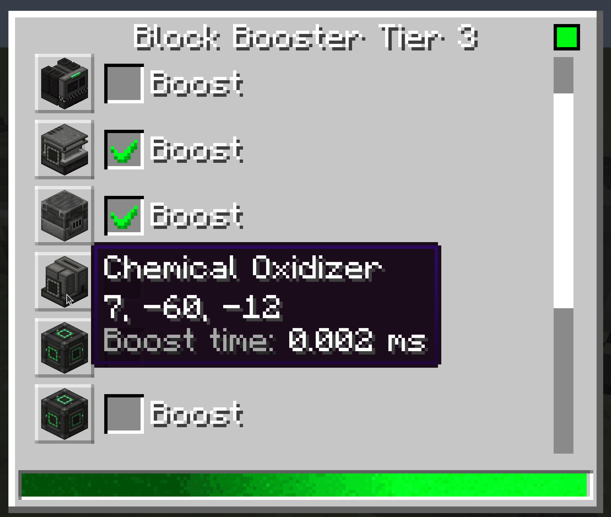 Blocks Tickrate Booster screenshot