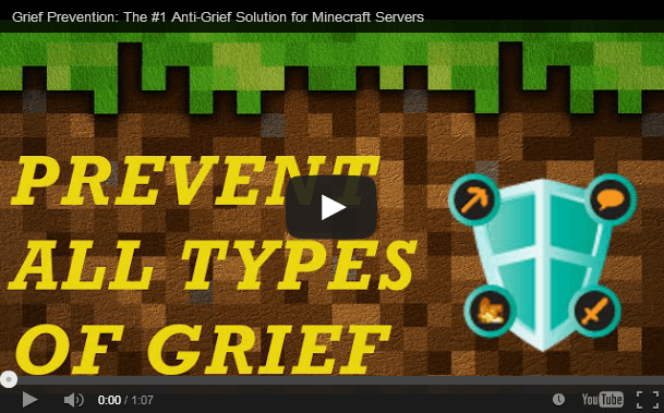 Grief Prevention screenshot
