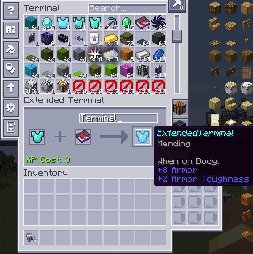 Extended Terminal screenshot