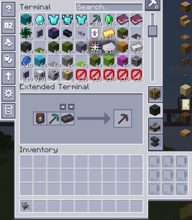 Extended Terminal screenshot