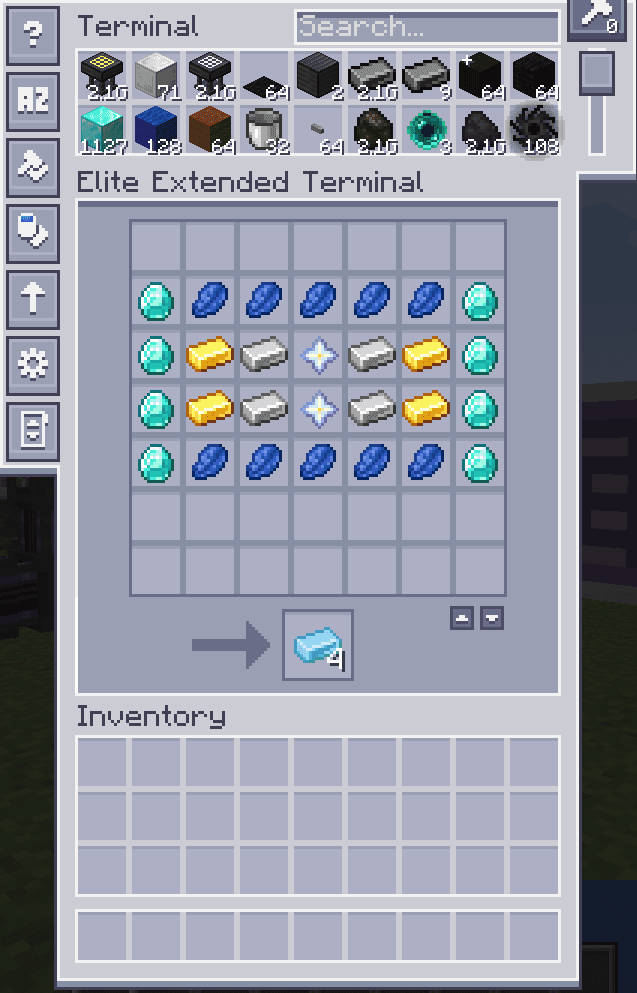 Extended Terminal screenshot