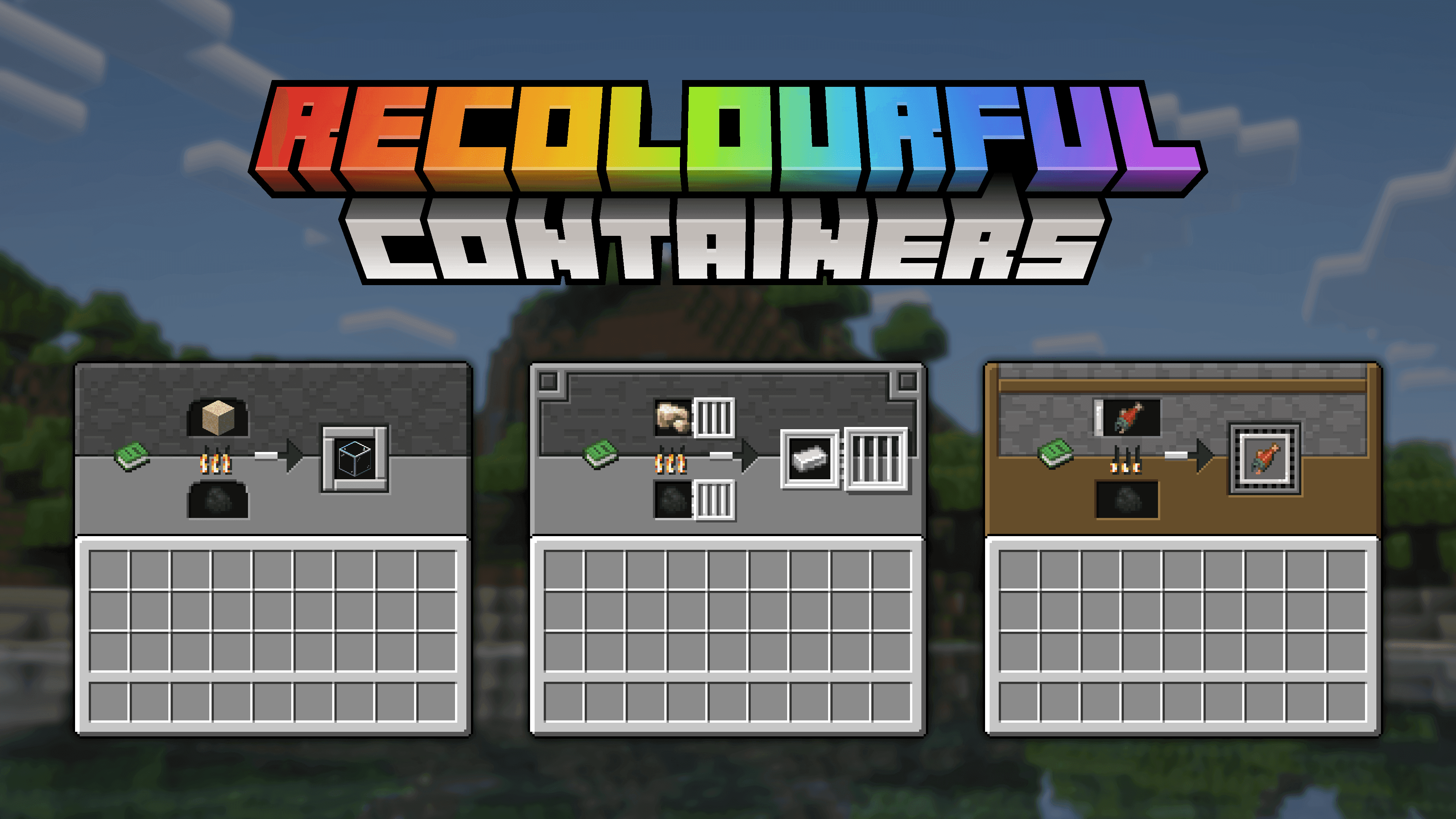 Recolourful Containers GUI + HUD screenshot