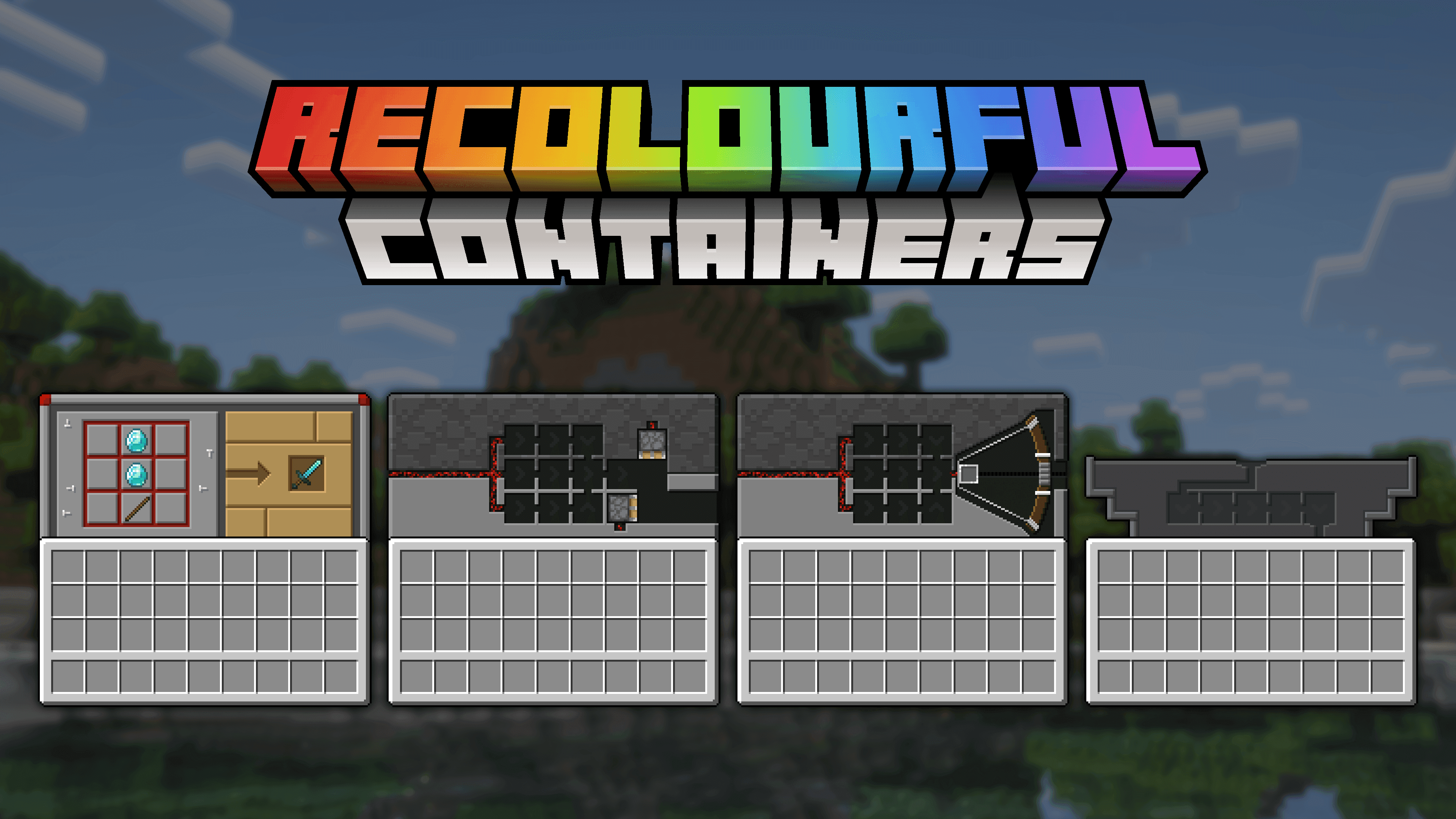 Recolourful Containers GUI + HUD screenshot