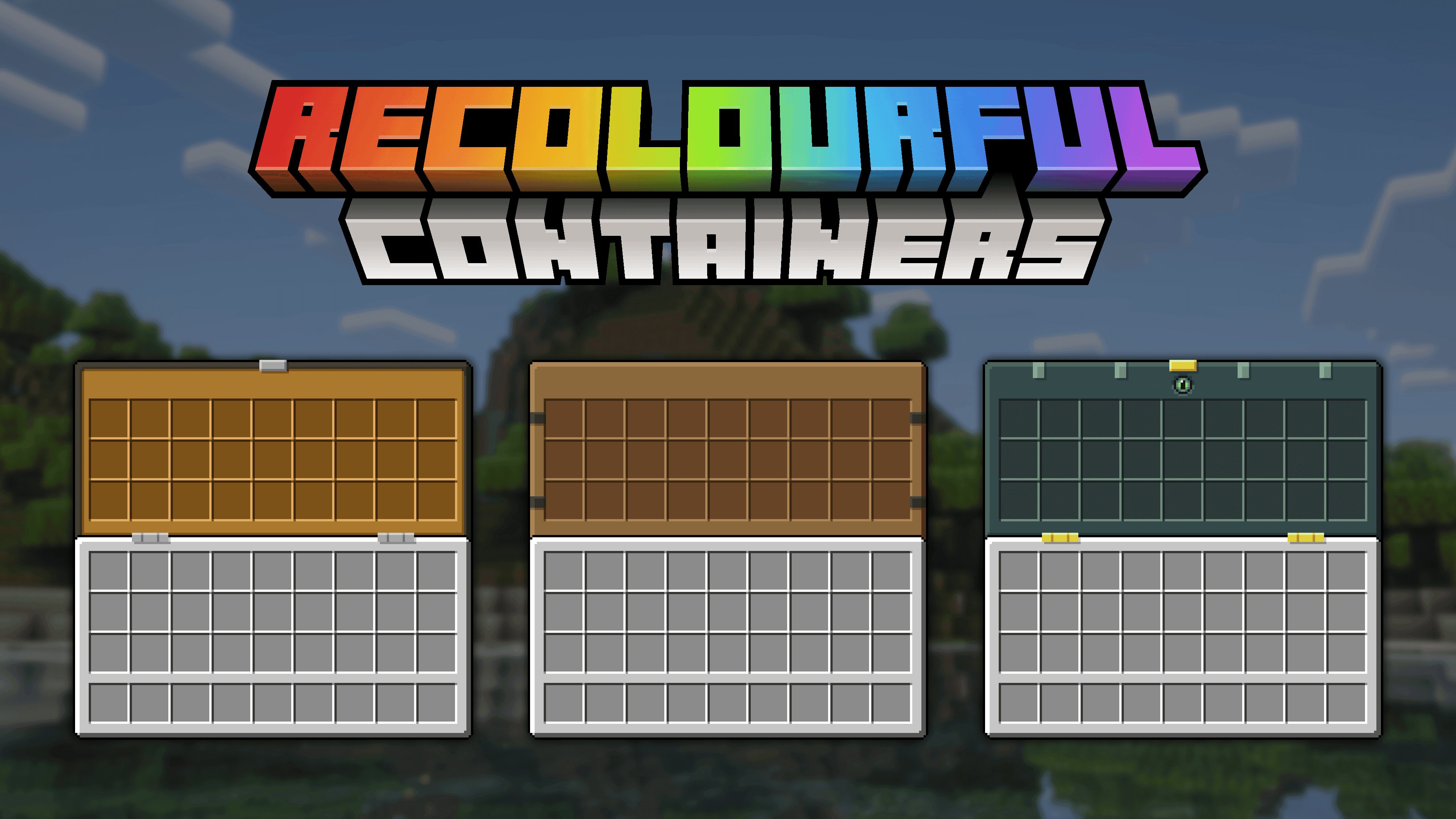 Recolourful Containers GUI + HUD screenshot