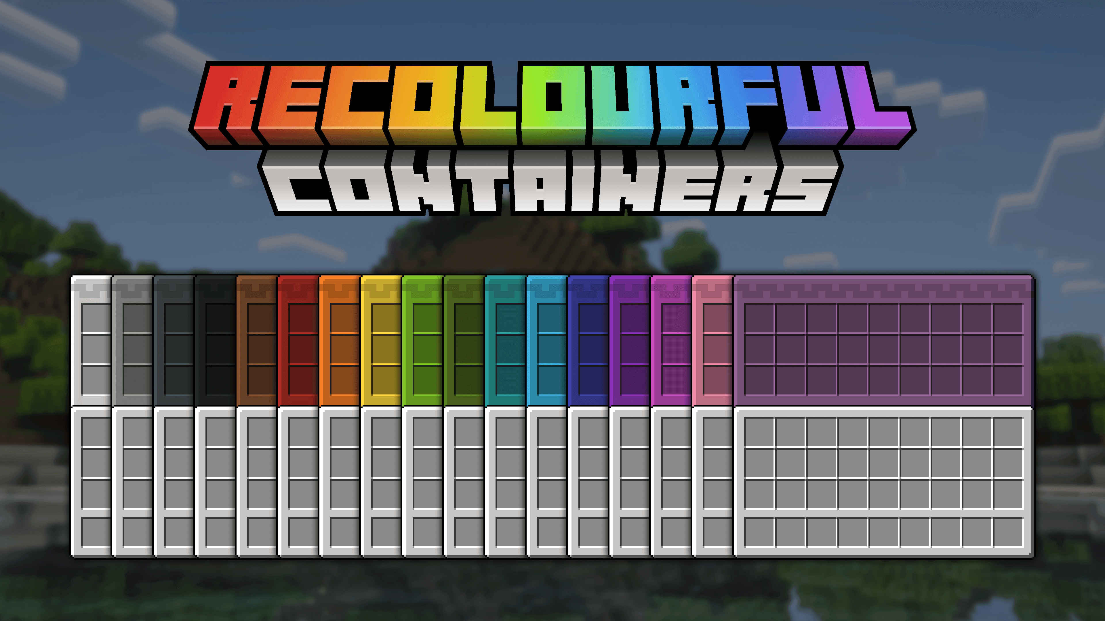 Recolourful Containers GUI + HUD screenshot