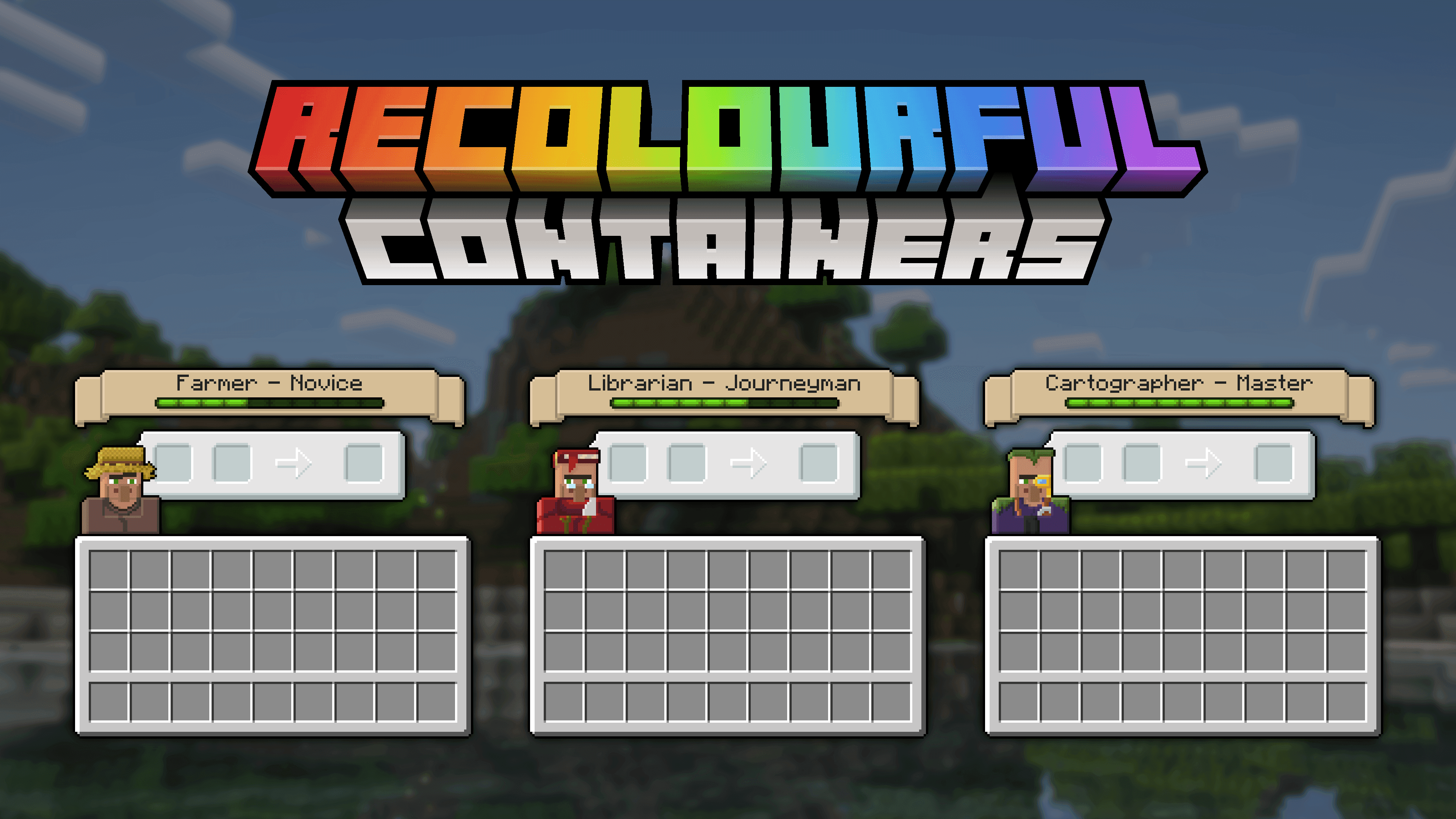 Recolourful Containers GUI + HUD screenshot