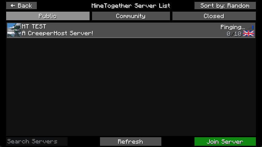 MineTogether Community screenshot