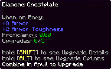 Gear Upgrades screenshot